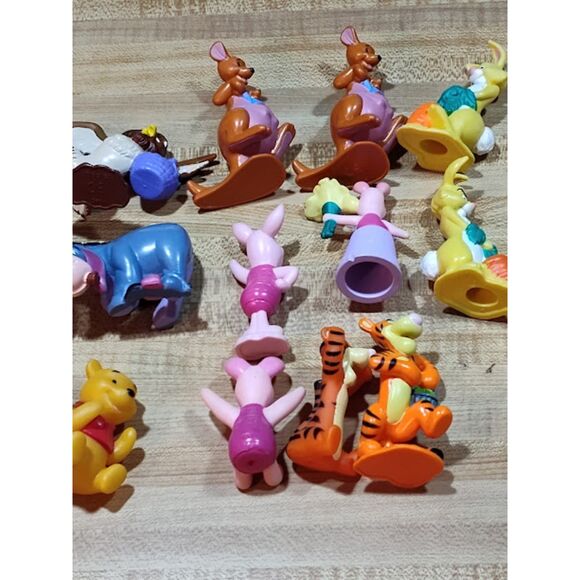Huge Vintage Lot Of Disney Winnie The Pooh Figures Approx. 3" - Picture 12 of 14